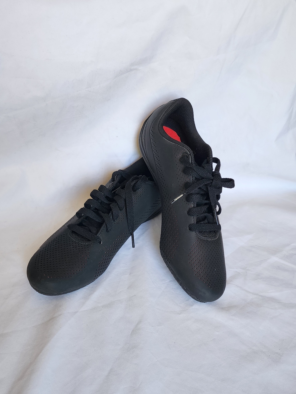 Puma Black Lace-Up Athletic Driving Shoes (6.5)